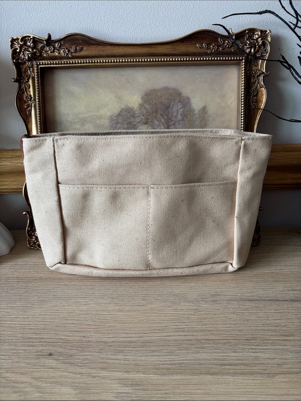 Canvas Tote Bag Organizer Insert